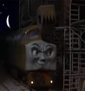 outside the building turned up the troublesome Diesel 10 engine