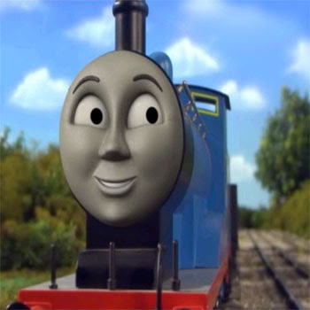 The blue train Edward the very useful engine on Sodor railway The blue train Edward the very useful engine on Sodor railway