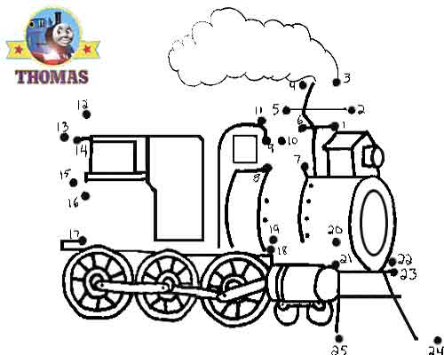 locomotive line art