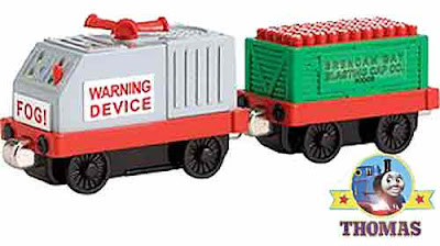 Diecast Take Along Thomas tank engine misty Island fog car toy genuine sounding foghorn echo noise Diecast Take Along Thomas tank engine misty Island fog car toy genuine sounding foghorn echo noise