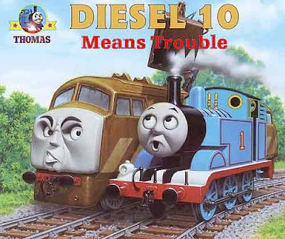 CGI Thomas and friends day of the diesels DVD 2011 movie for kids Diesel 10 means trouble trickery