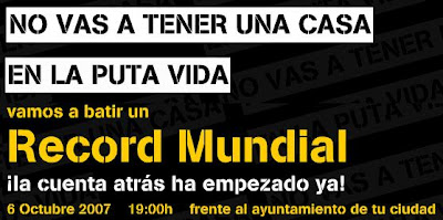 No vas a tener casa en la puta vida.