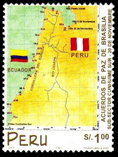 GEOGRAFÍA Y FILATELIA 1999+acuerdos+paz+1s+cunhuime