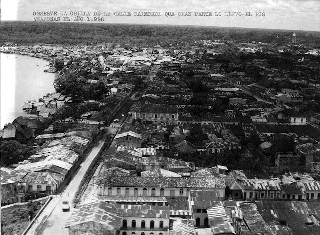 Aerial view of Raimondi St. 1926