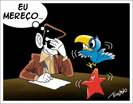 Charge do Toninho