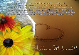 The month of Sha’baan