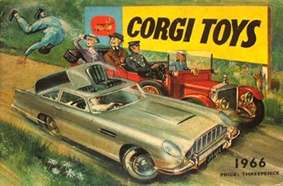 Illustrated 007 The Art Of James Bond Corgi Toy Catalogue