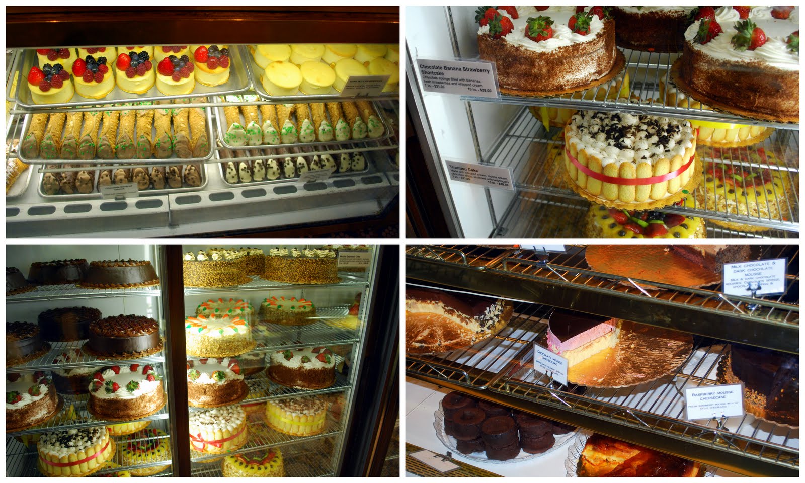 Mille Fiori Favoriti East Village and Veniero Pastry Shop and Cafe