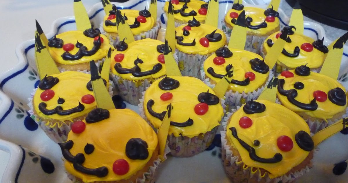 Pikachu cupcakes