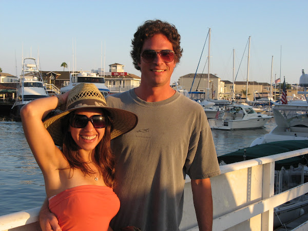 My wife and I at Newport Beach