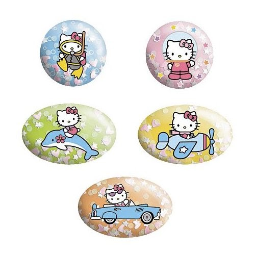 World of Party Supplies Hello Kitty Bubble Stickers