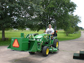 Hubby on his New Toy