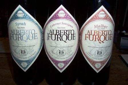 Bodegas y Vinos del Mundo VINO ALBERTO FURQUE MALBEC, MENDOZA