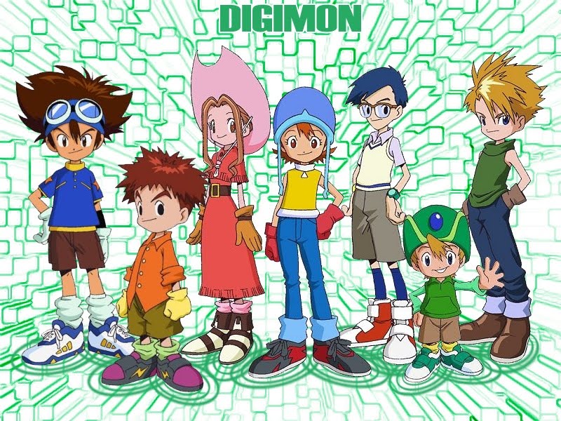 "アニメ好きの国" ( D.N.A ) __ __ " D Nation of Animania " Digimon 1 opening