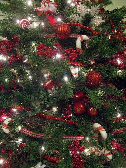 Christmas tree – close- image & photo Green Fairy Quilts: November 2009