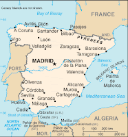 Spain map Spain map