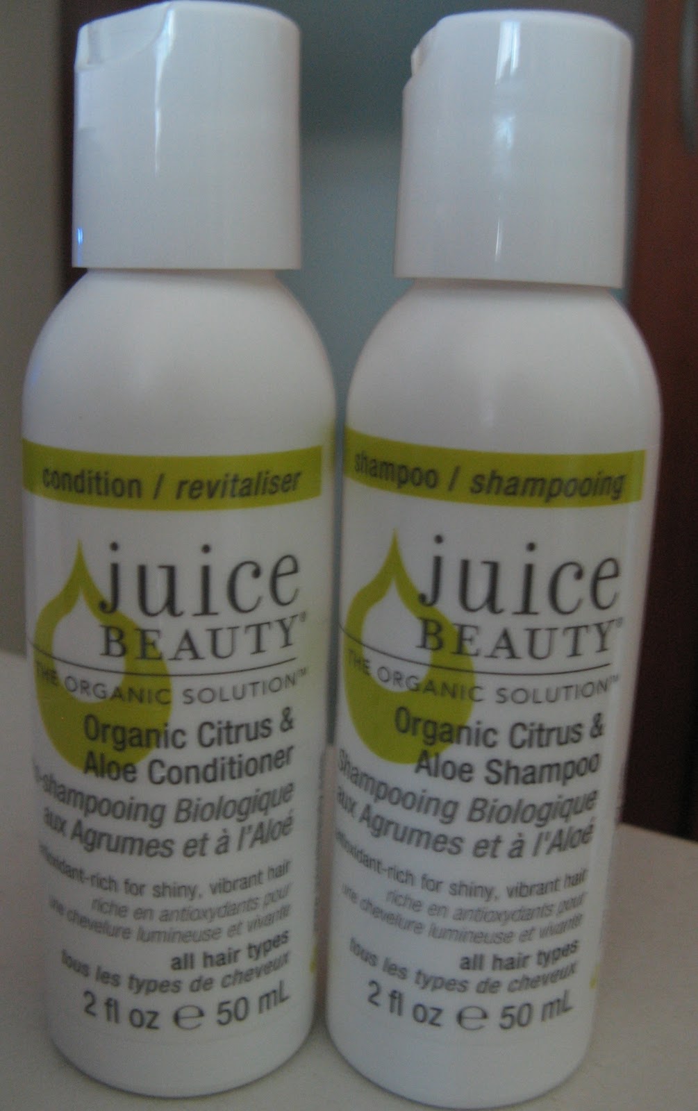 Review Juice Beauty Organic Citrus and Aloe Shampoo and Conditioner Review Galore