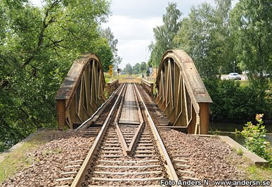 järnvägsbron, järnvägsbro, gammal, gamla, sunne, värmland
