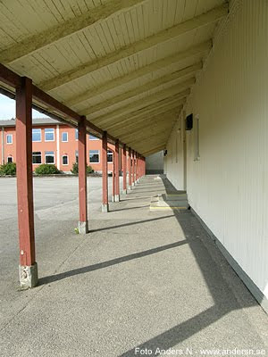 Högavångsskolan musikpaviljongen paviljong baracken holje musikklasser olofström foto anders n