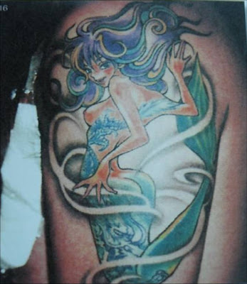 Asia tattoos-Mermaid tattoo sailor style sailor style nautical outfits