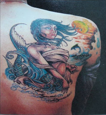Asia tattoos-Mermaid tattoo Asia tattoos-Mermaid tattoo