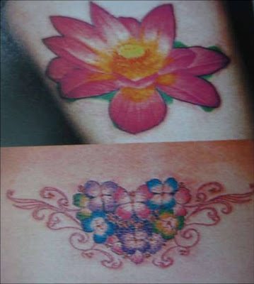 Asia tattoosFlower tattoos