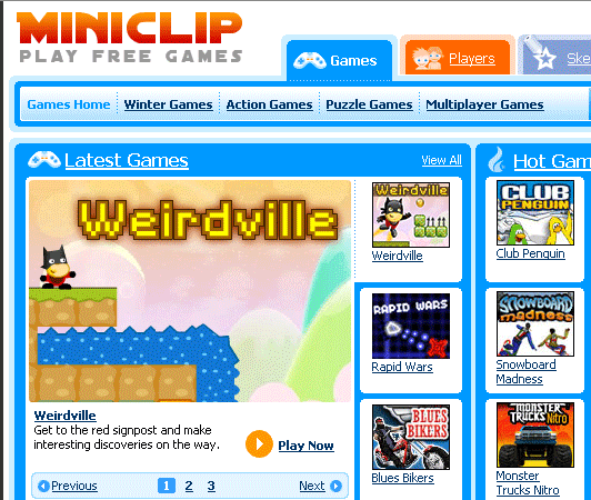 Miniclip latest games Download 8 Ball Pool - Miniclip 2. Earn coins and pass the time by playing others in a game of pool on Facebook.