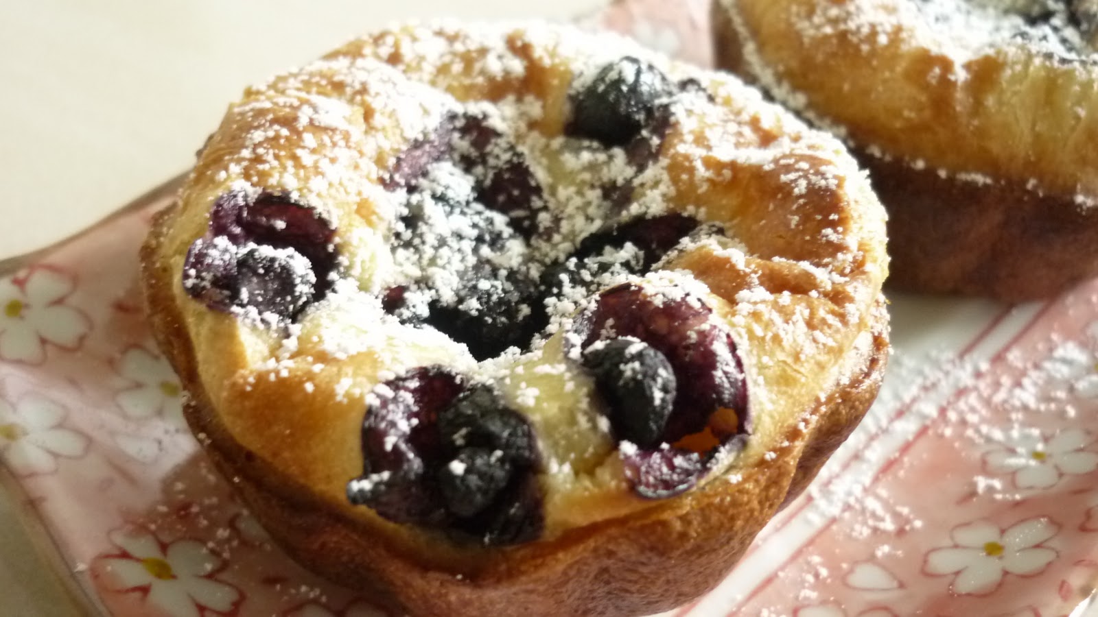 kitchen flavours Blueberry Popovers