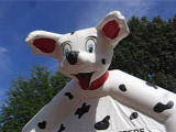 Moon Bounce with dog theme, 2006 Cooper-Young Festival, Memphis Moon Bounce with dog theme, 2006 Cooper-Young Festival, Memphis