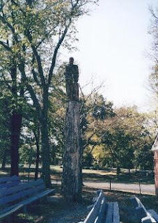 Guitar Man Tree Sculpture, Overton Park, Memphis Guitar Man Tree Sculpture, Overton Park, Memphis