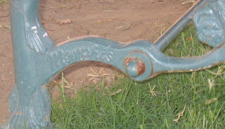 downtown Memphis bench detail downtown Memphis bench detail