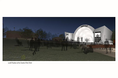 a visualization of the Levitt Shell at Overton Park a visualization of the Levitt Shell at Overton Park