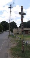 random art, old railroad crossing, Cox and York, Cooper-Young, Memphis random art, old railroad crossing, Cox and York, Cooper-Young, Memphis