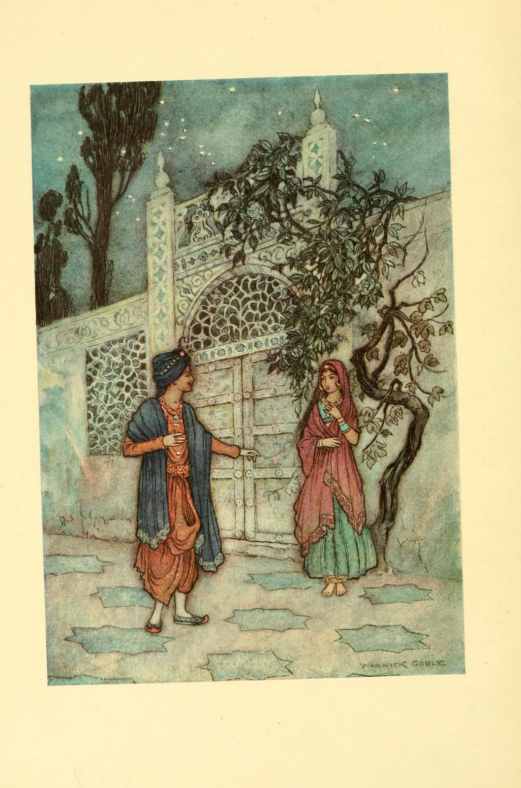 Works of Chaucer Warwick Goble 1st Ed 1912 32 ill VG+! Works of Chaucer Warwick Goble 1st Ed 1912 32 ill VG+!