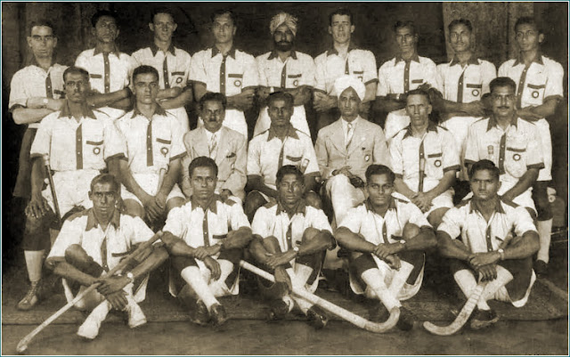1936+Indian+Olympic+Hockey+Team