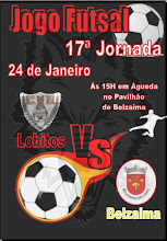 Cartaz: C.C.D.R Covao Lobo vs S.C Belazaima