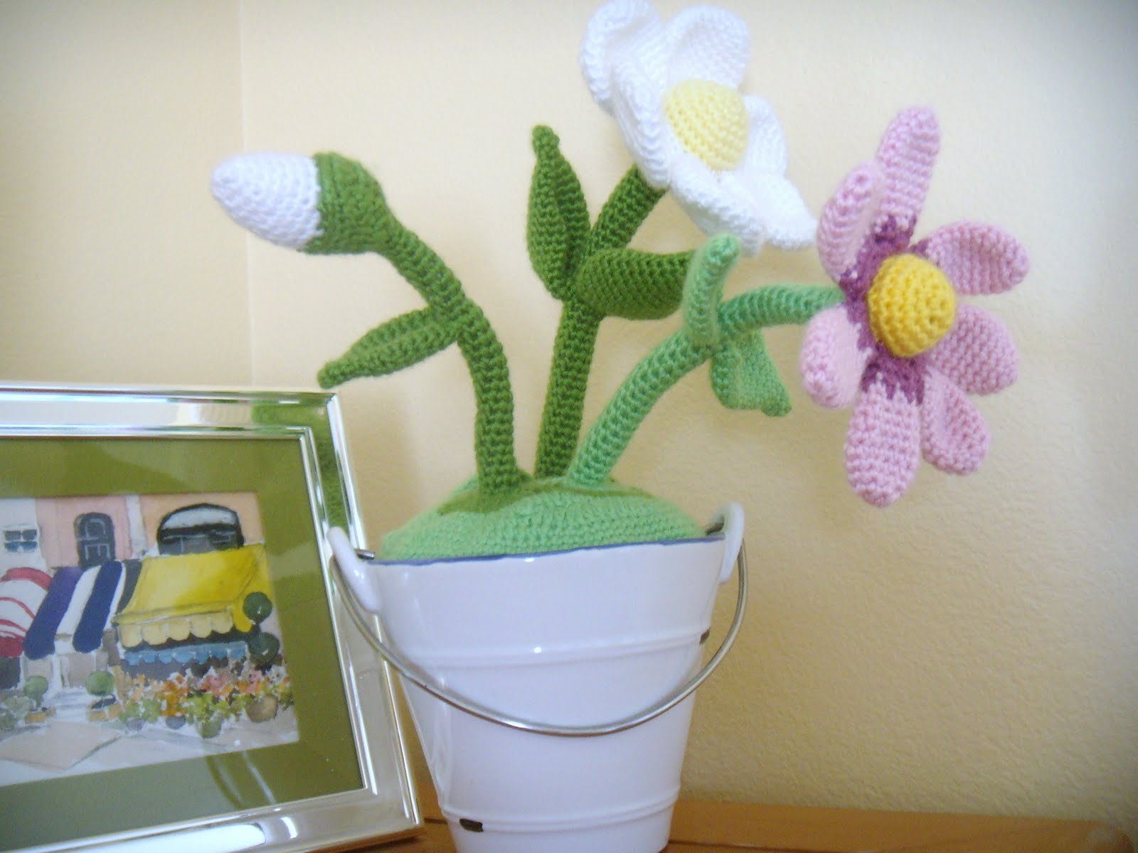Felted Button - Colorful Crochet Patterns: This n That