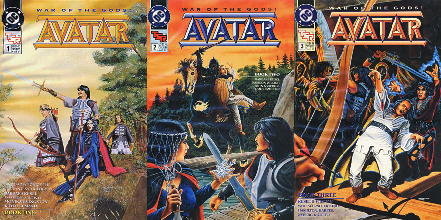 Kuronons': D&D comics history part 7 - War of the Gods ! Avatar (DC)