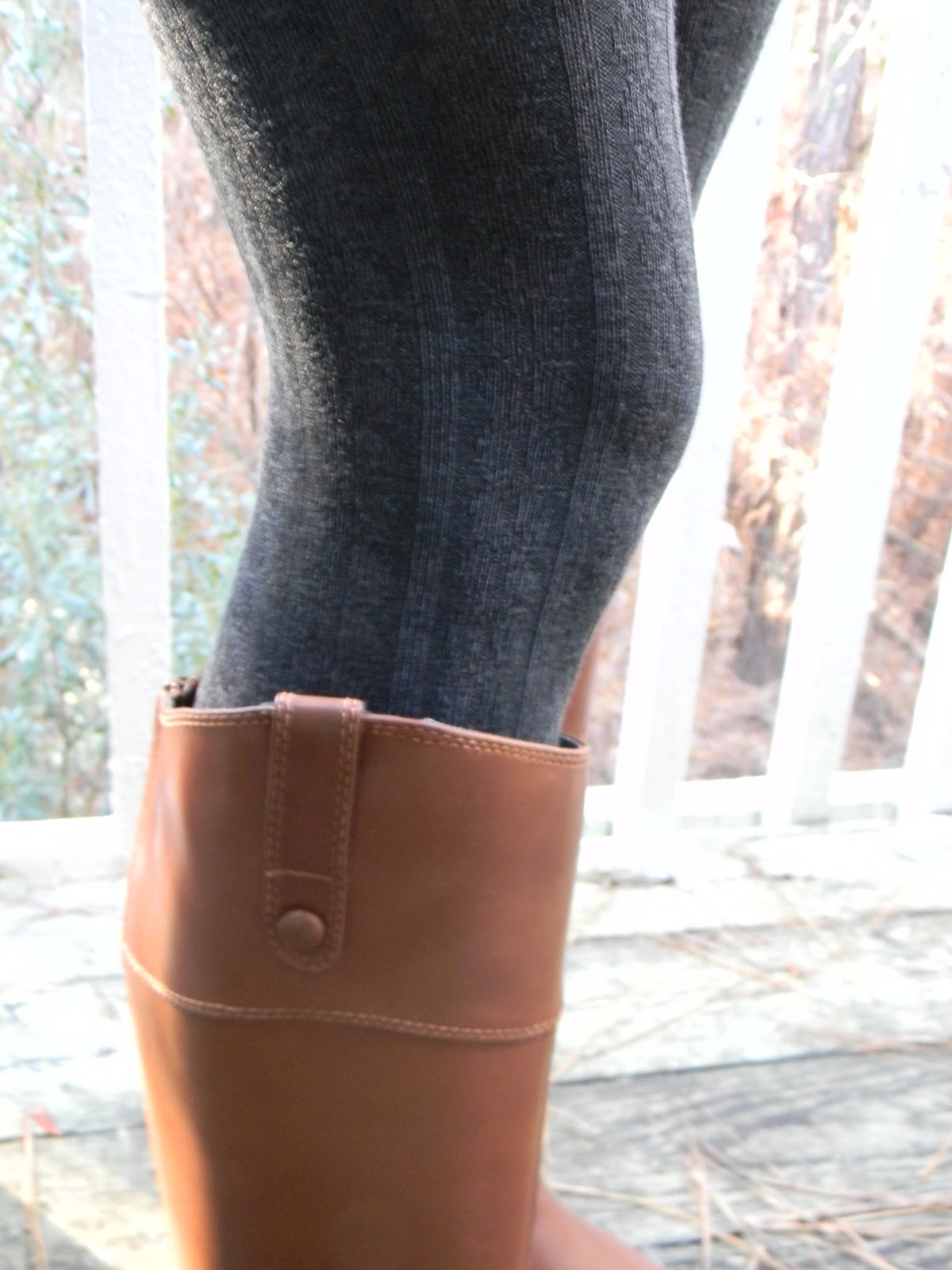 Cabled Tights
