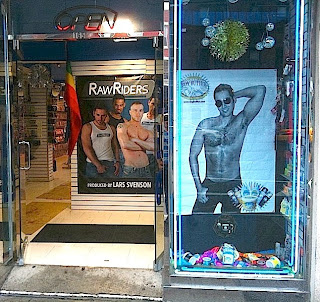 New Springtime Boy Butter window display in Chelsea area store