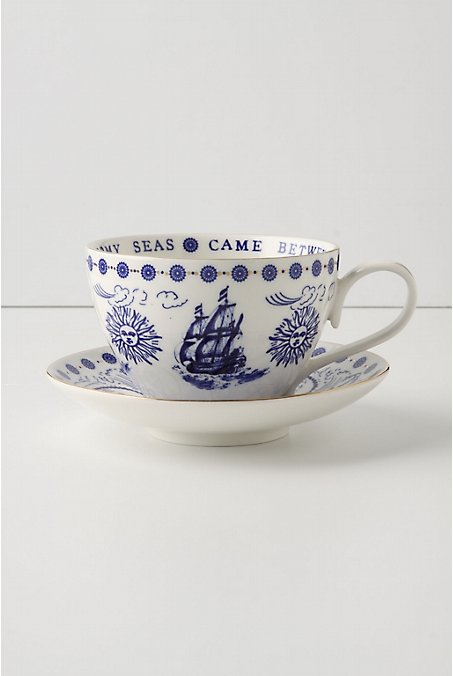 anthropologie tea cup