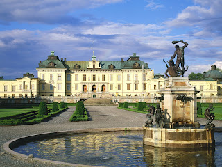 Royal Palace of Drottningholm, Stockholm, Sweden High Quality Wallpaper