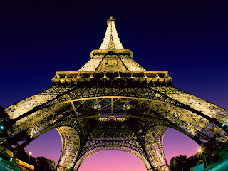 Beneath the Eiffel Tower, Paris, France Wallpapers