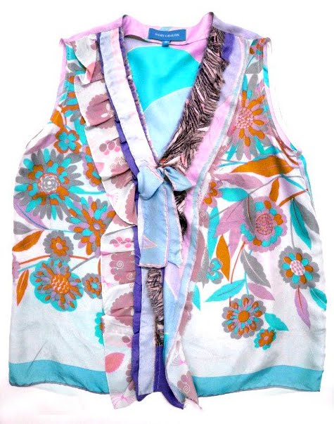 Another silk scarf top silk scarf top. Another silk scarf top