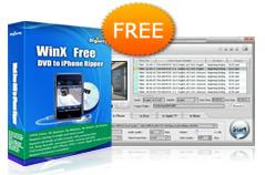 WinX Free DVD to iPhone Ripper - pretvorite DVD u iPhone format WinX Free DVD to iPhone Ripper - pretvorite DVD u iPhone format