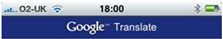 Google Translate na iPhone Google Translate na iPhone
