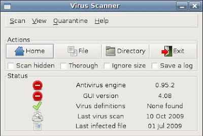antivirusni program za Ubuntu Linux Clam AV antivirusni program za Ubuntu Linux Clam AV