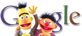 dječja TV serija Sesame Street - Bert and Ernie - Google logo dječja TV serija Sesame Street - Bert and Ernie - Google logo