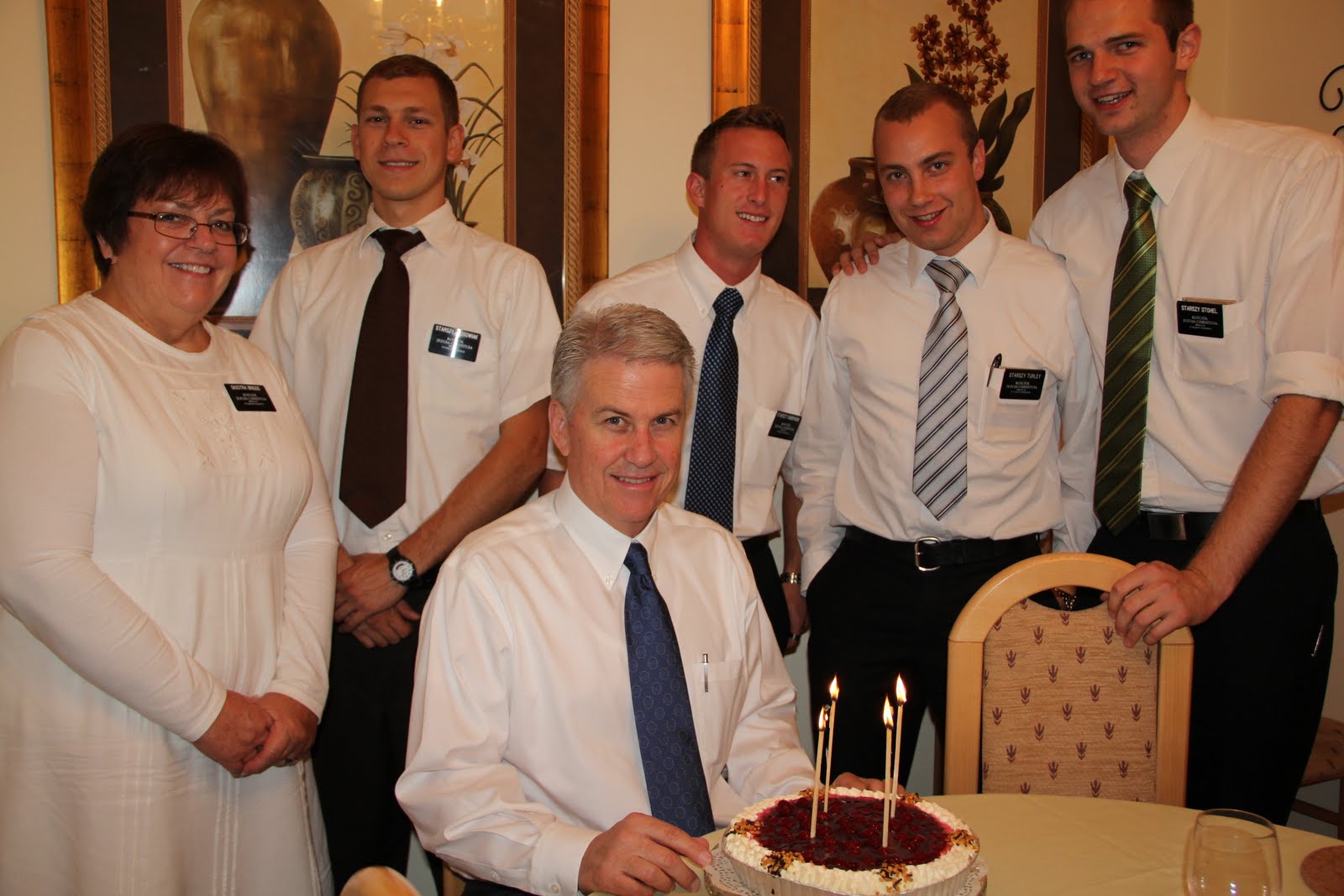 nielson missionaries mission warsaw poland attend once president going got did birthday were know