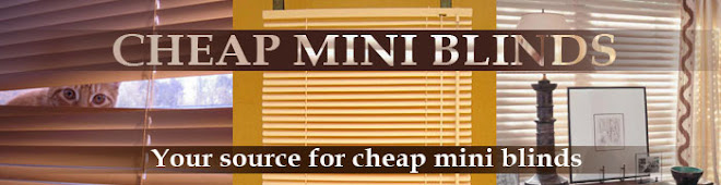 cheap mini blinds